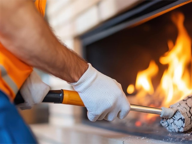 ¿Cada cuánto tiempo se debe de limpiar a fondo la chimenea?